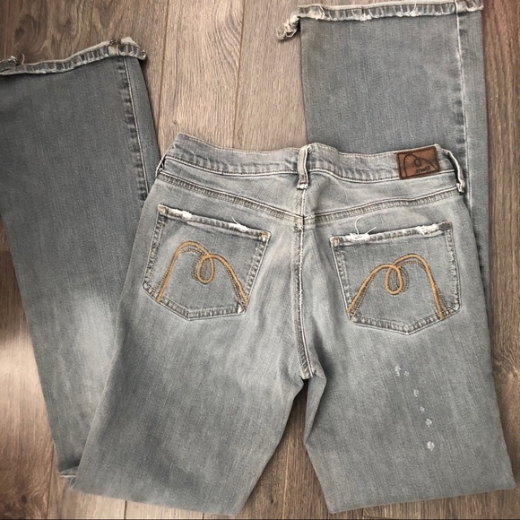⭐️SALE⭐️Mavi Jeans Faded Grey extra Distressed Size 28 - Picture 2 of 6